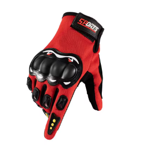 Full-Finger Motorcycle Gloves – Touchscreen, Anti-Fall Off-Road Protection