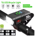 Front Bike Light – USB Rechargeable, Waterproof LED Headlight for E-Bikes & Cycling