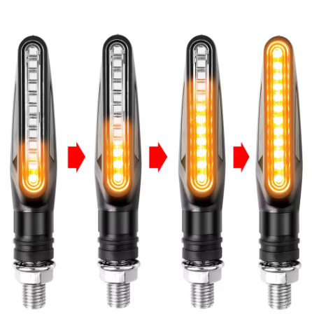 Motorcycle LED Turn Signals & Brake Light – Make Your E-Bike Street Legal