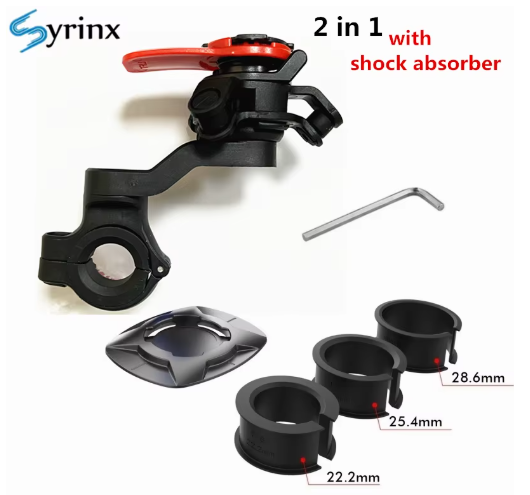 Bike Phone Mount – Shock-Resistant Handlebar Holder for Motorcycles, MTB, Scooters & E-Bikes