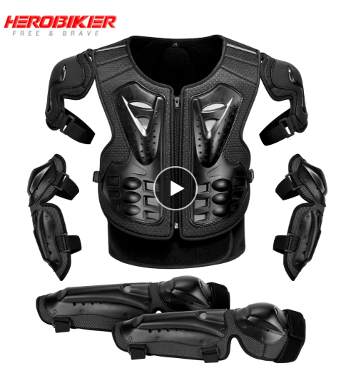 Full Body Armor Motorcycle Protection Jacket – Motocross, Enduro & Off-Road Protective Gear