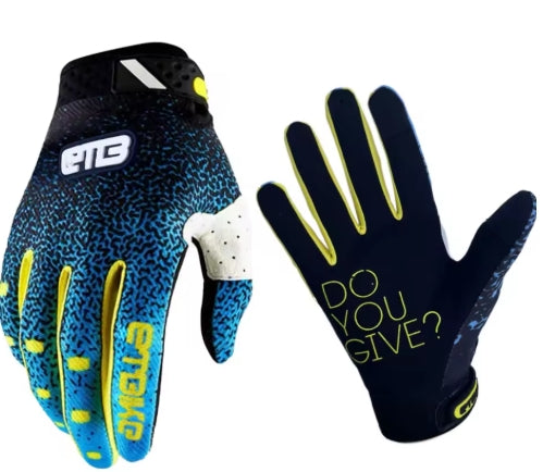 ETBIKE Riding Gloves – Motorcycle MX MTB DH Off-Road with Touch Screen Support