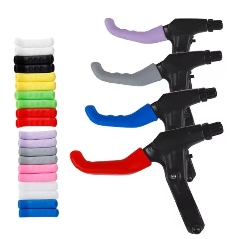 Silicone Brake Handle Cover & MTB Grip Sleeves – Anti-Slip Handlebar Protection for E-Bikes & MTB