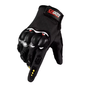 Full-Finger Motorcycle Gloves – Touchscreen, Anti-Fall Off-Road Protection