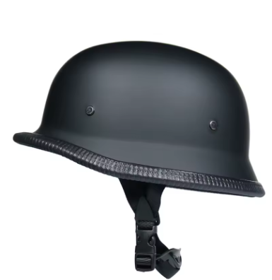 WWII Style Open Face Motorcycle/E-bike Helmet