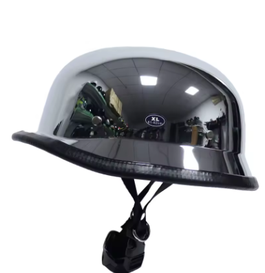 WWII Style Open Face Motorcycle/E-bike Helmet