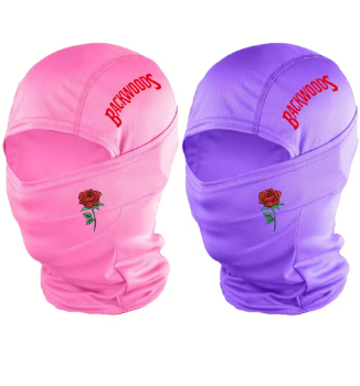 Rose BackWOODS Balaclava Full Face Mask – Windproof, Dustproof & Breathable for Riders